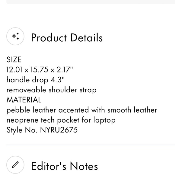 JACK SPADE Pebbled Leather Slim Brief Laptop Bag Work Travel Briefcase - Picture 6 of 14